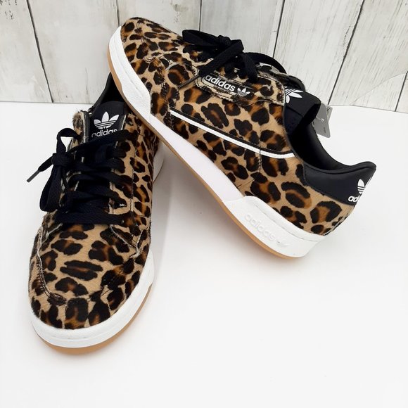adidas originals continental 80 leopard print